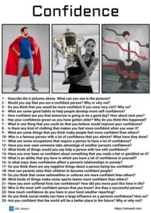 25 conversation questions about confidence