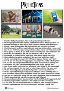 25 conversation questions about predictions