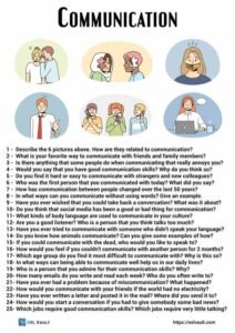 25 conversation questions about communication