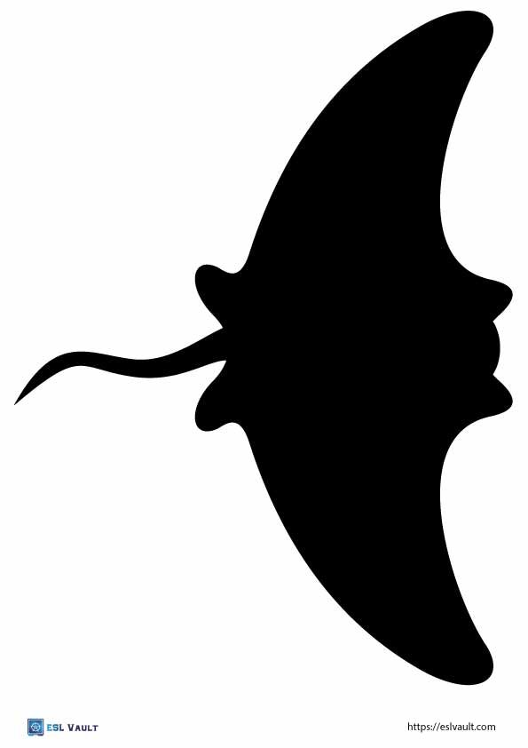 printable stingray template