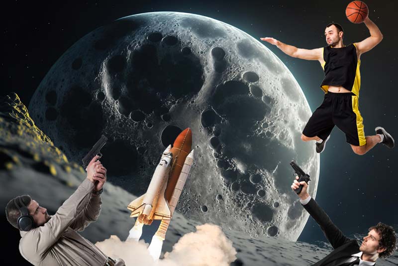 shoot for the moon idiom