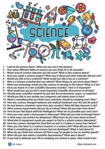 25 conversation questions about science