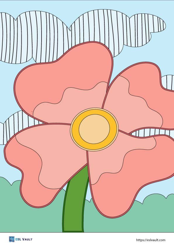 paper bee craft background