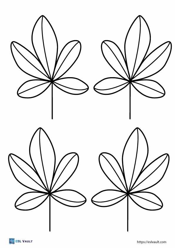 free leaf template