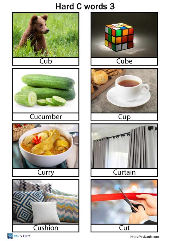 hard c words 3