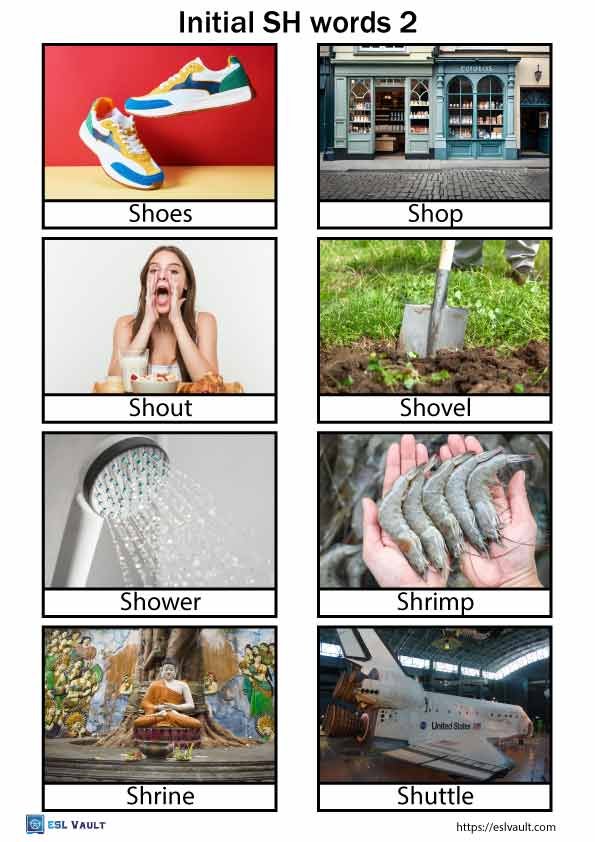 initial sh words 2