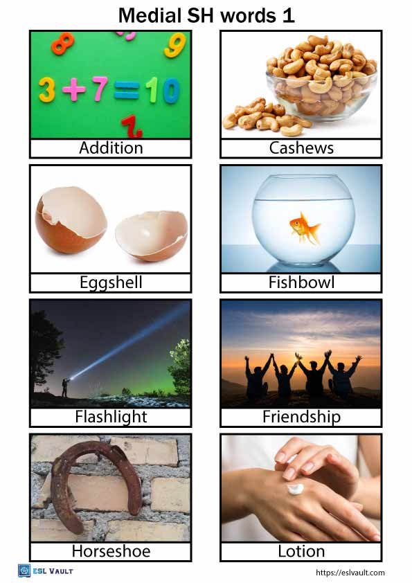 medial sh words 1