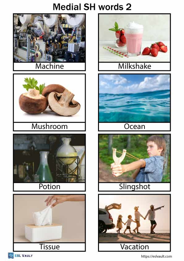 medial sh words 2