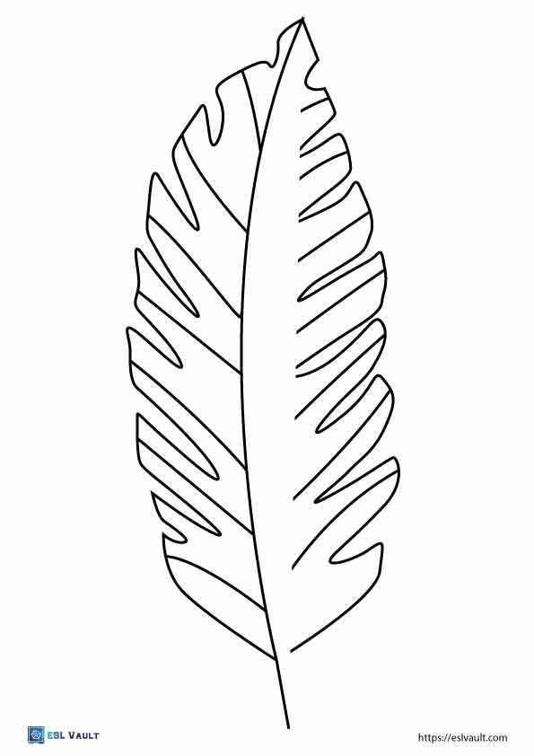 palm leaf template 4