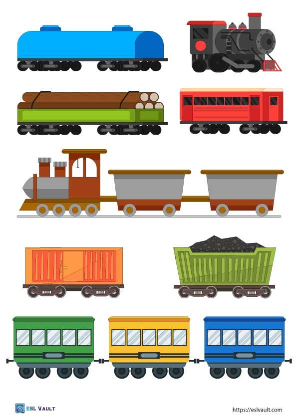 free printable railroad engines
