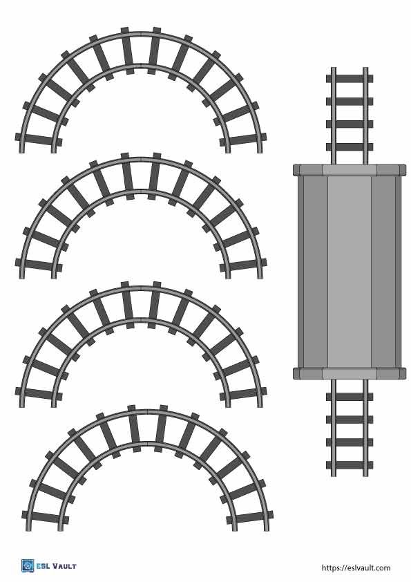 free printable railway tracks 2