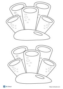 printable coral template 5