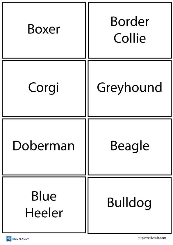 printable dog breeds game pdf 7