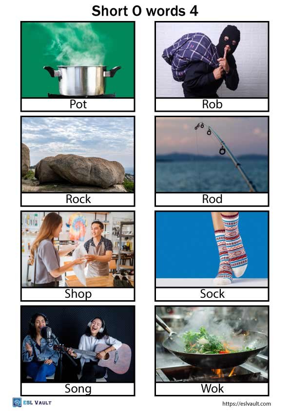 short o words with pictures 4