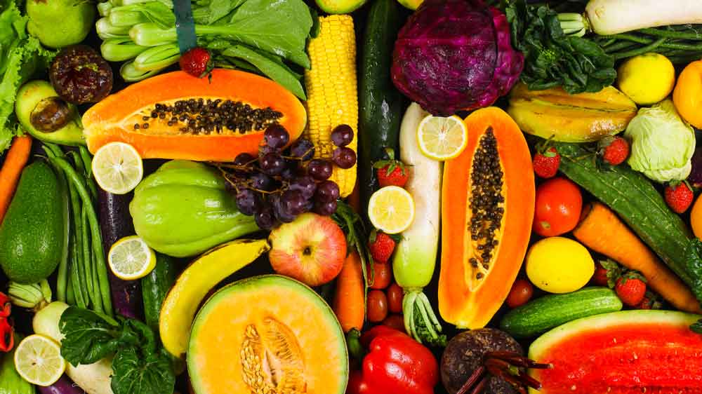 mixed fruit and vegetables