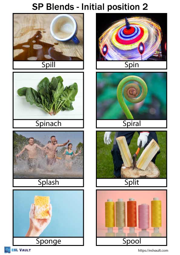 initial sp blends words 2