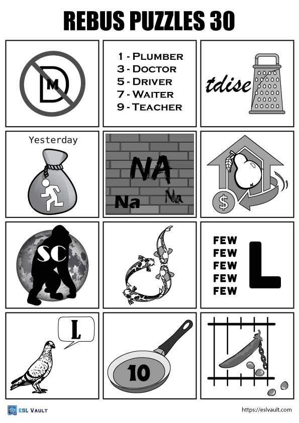 rebus puzzles pdf 30