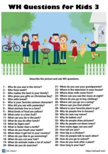 200 WH questions for kids (5 free PDFs) - ESL Vault