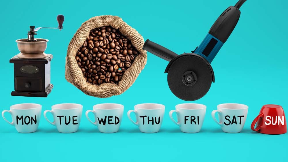 the daily grind coffee idiom
