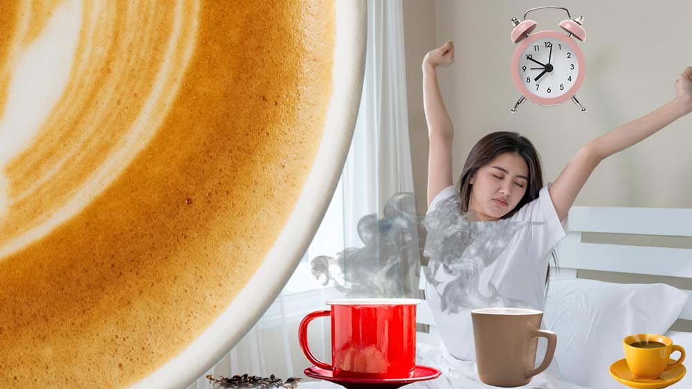 wake up and smell the coffee idiom