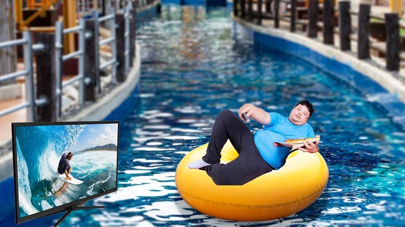 lazy river english phrase
