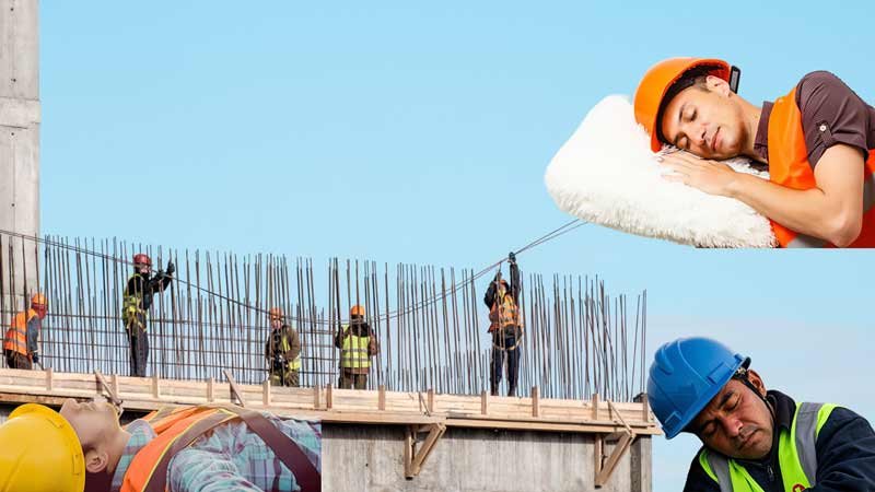 lie on the job lazy idiom