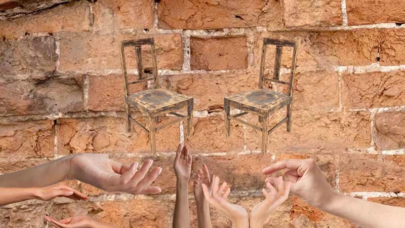 sit on your hands lazy idiom