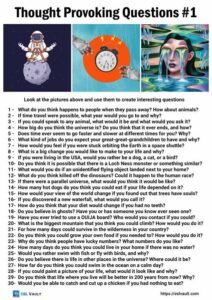 thought provoking questions 1