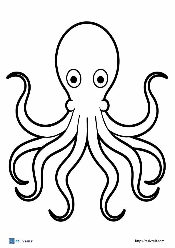 free printable octopus template