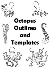 octopus outlines and templates