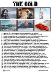 25 questions about the cold