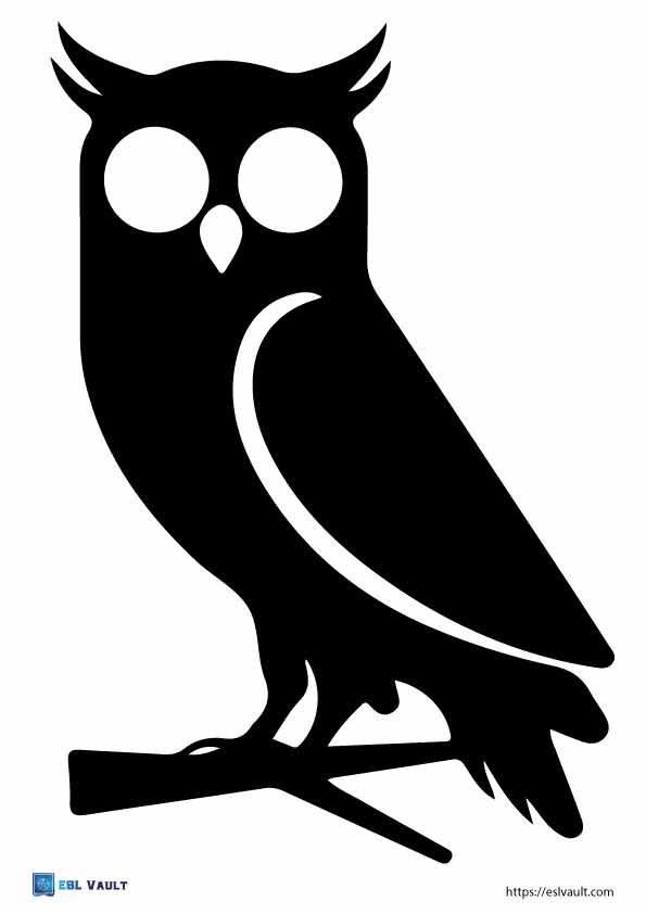 branch and owl template