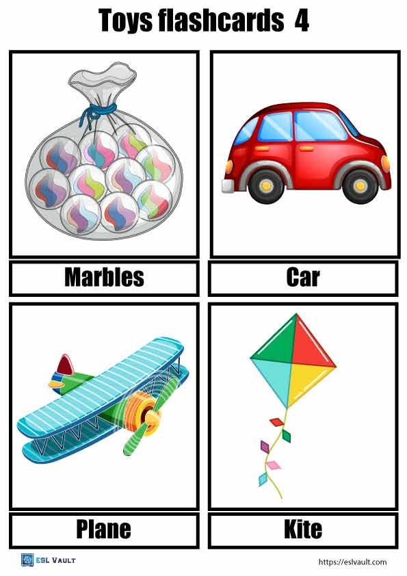 free toys flashcards 4