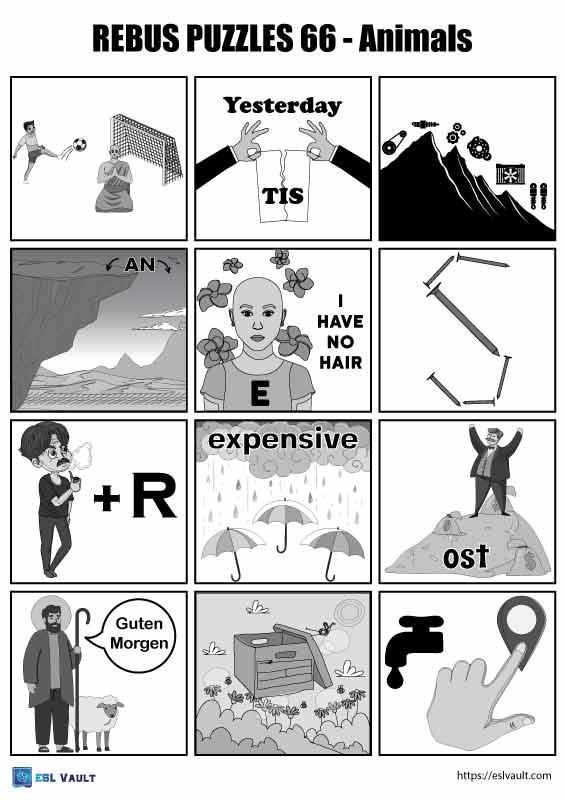 animal rebus puzzles 66