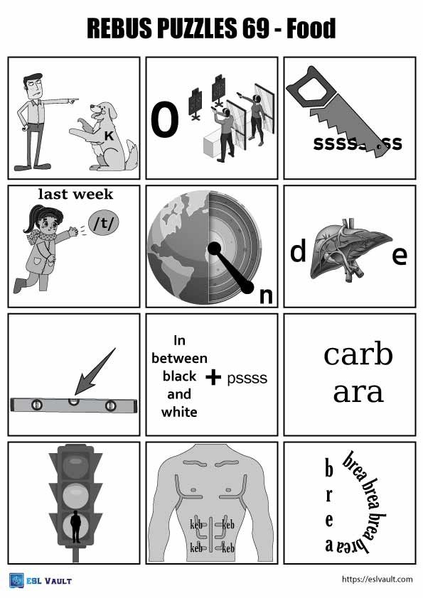 food rebus puzzles 69