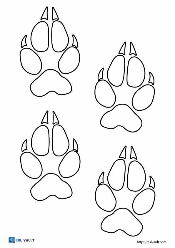 wolf paw template 2