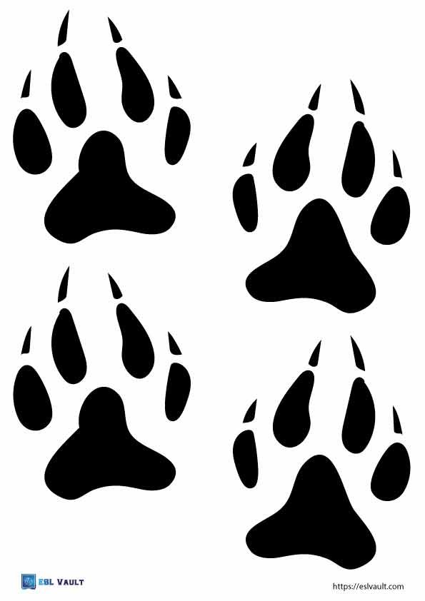 wolf paw template pdf 3