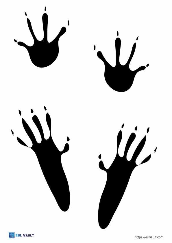 mouse paw printable