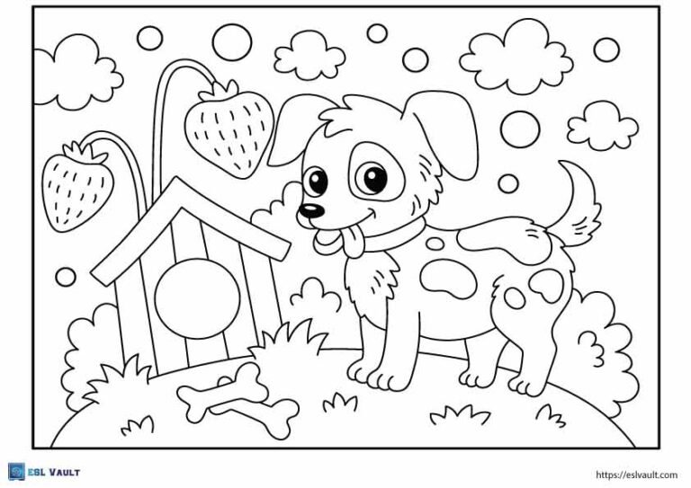 pets coloring pages puppy