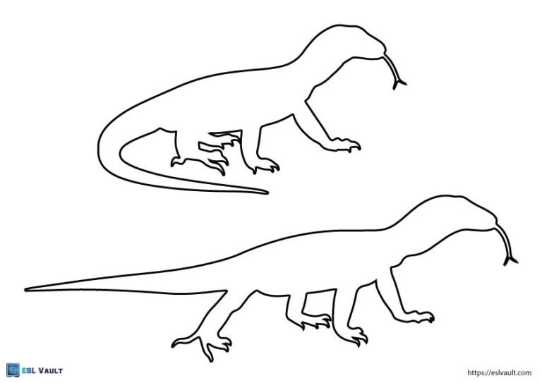 big monitor lizard templates pdf 2