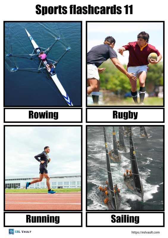 sports flashcards with pictures 11