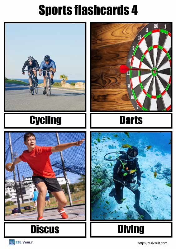 sports flashcards for kids 4