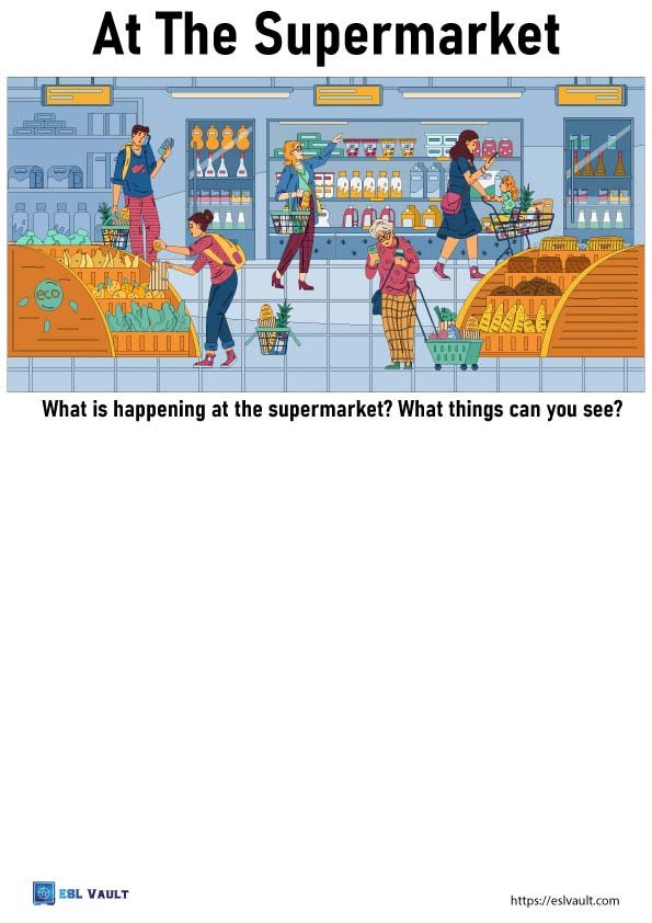 supermarket writing prompt