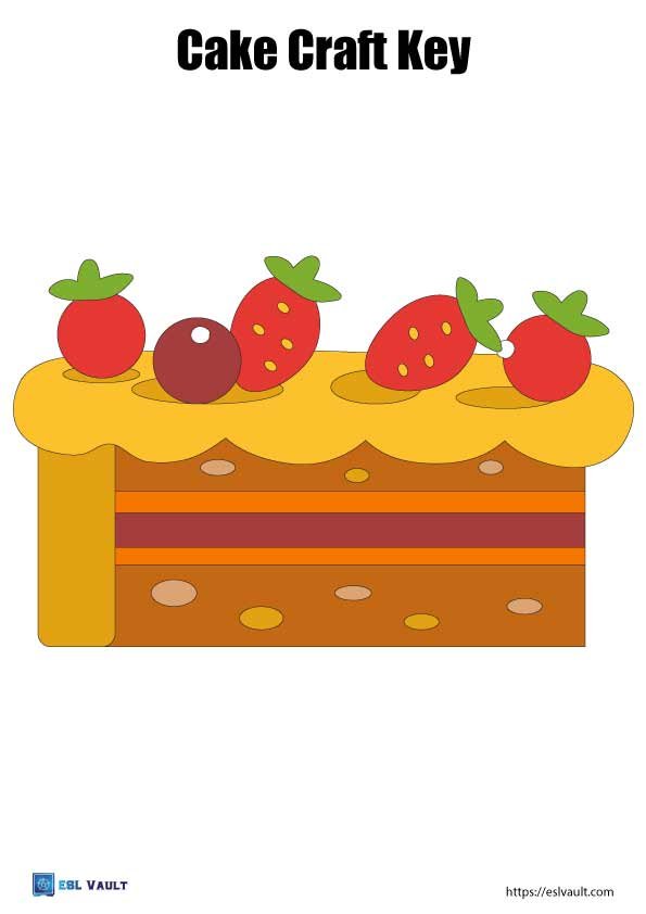 paper cake craft answer key