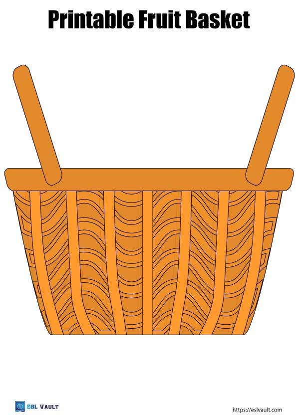 printable fruit basket