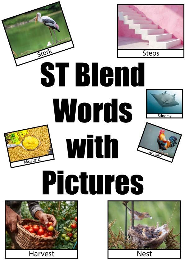 St blend words with pictures