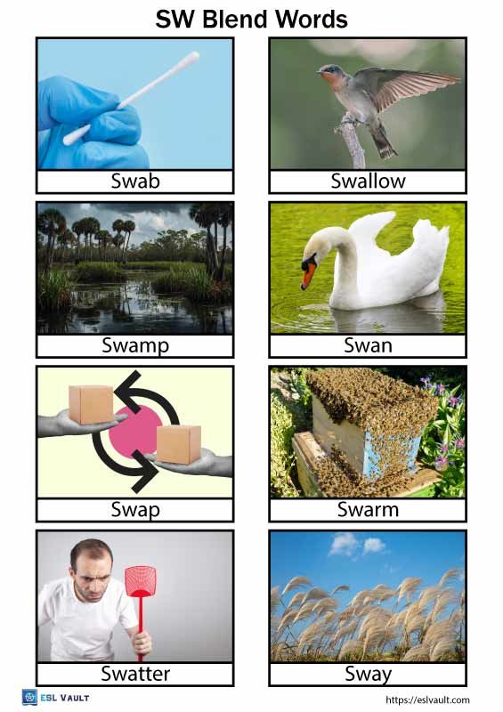 SW blend words with pictures