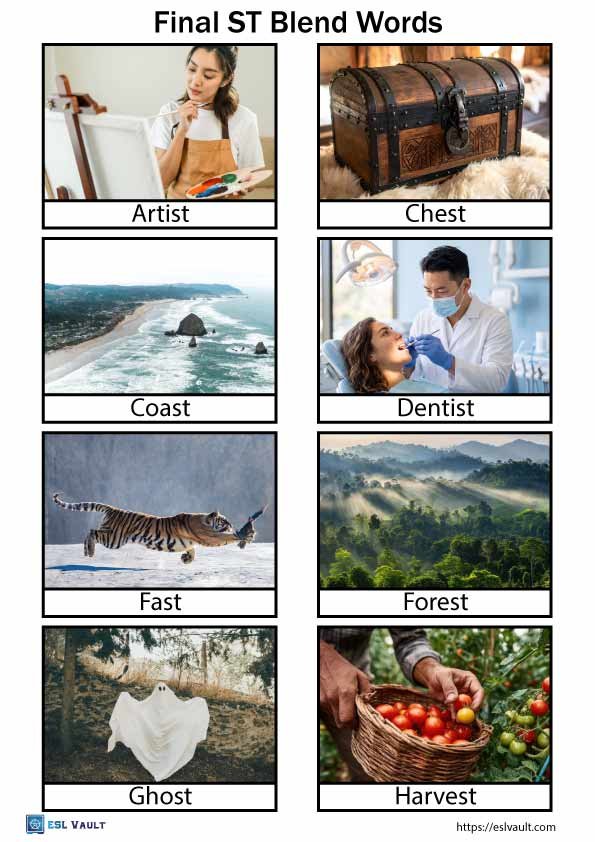 final ST blend words with pictures