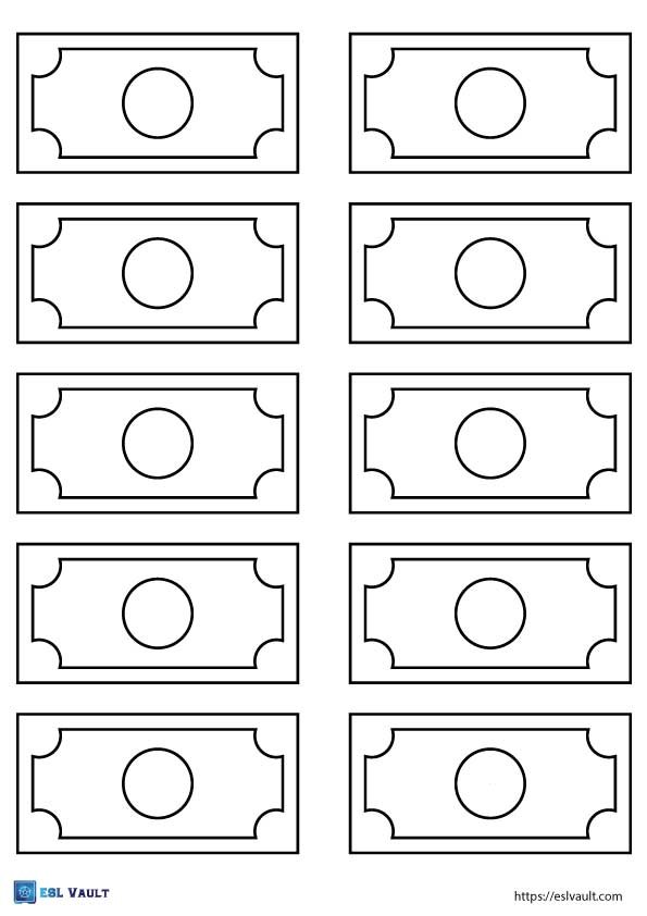 printable play money for kids template