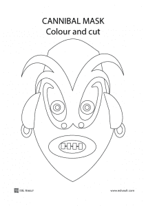 14 free printable paper masks for kids